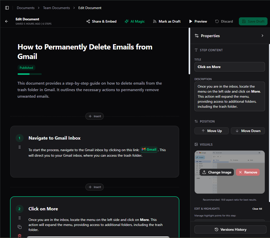 AI-Powered Descriptions